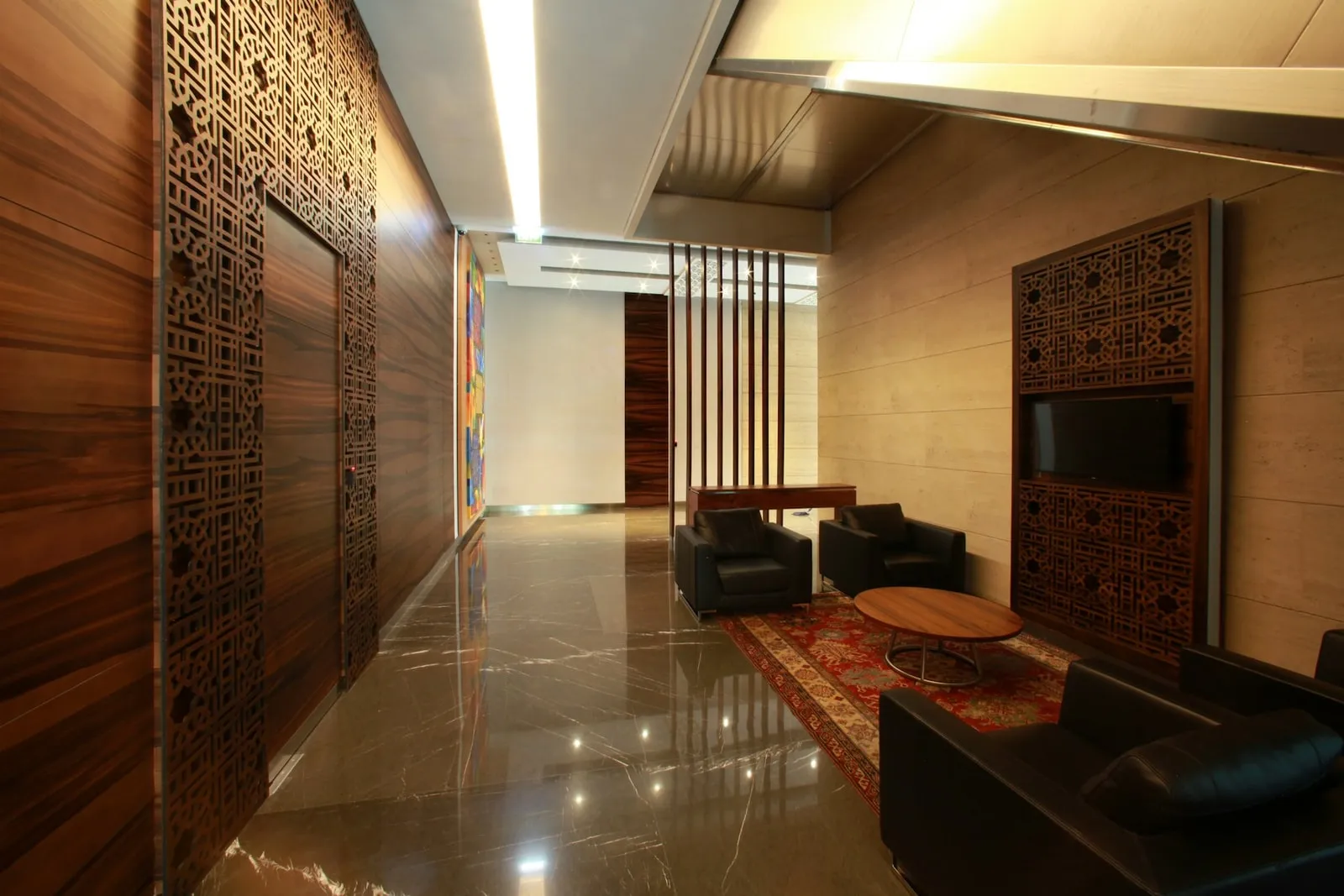 Living hall design package for landed homes
